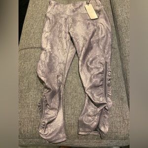 Gray Capri leggings